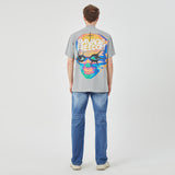 Rebellious Ribcage&Skull Graphic T-shirt