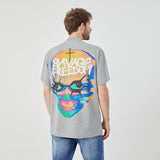 Rebellious Ribcage&Skull Graphic T-shirt