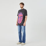 Flame-Shadow Cool-Face T-shirt