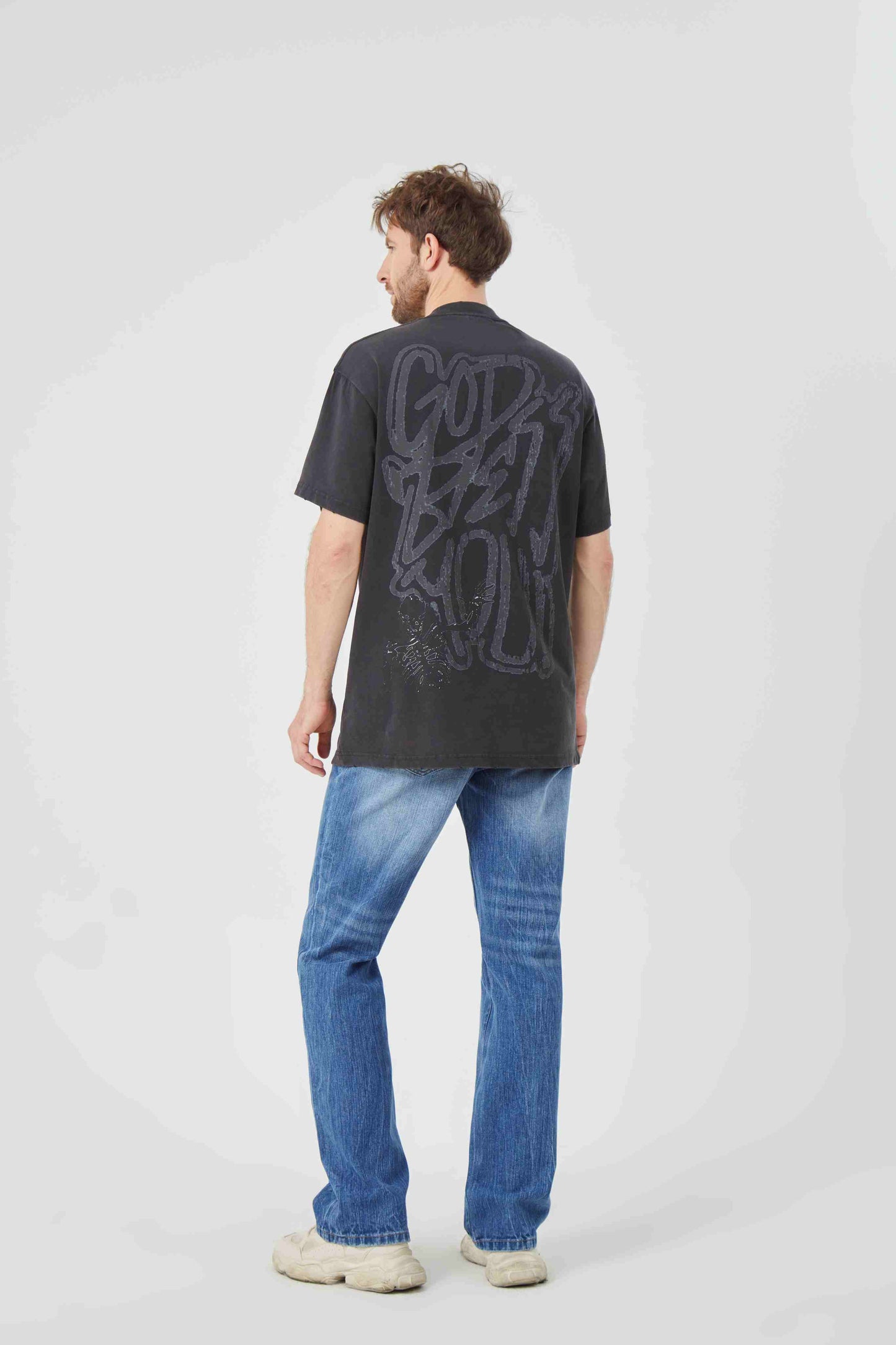 Flame - Shadow Cool - Face T - shirt
