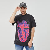 Flame-Shadow Cool-Face T-shirt