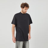 Oversized Black Cotton T-shirt
