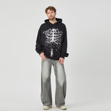 Black Motif Design Hoodies