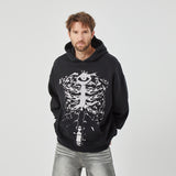 Black Motif Design Hoodies