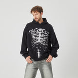 Black Motif Design Hoodies