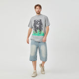 ROCK&CALEB Gothic Cross T-shirt