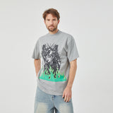 ROCK&CALEB Gothic Cross T-shirt