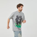 ROCK&CALEB Gothic Cross T-shirt