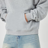 ROCK&CALEB Casual Grey Hoodie Ensemble