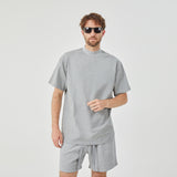 Oversizd Grey Cotton T-shirt
