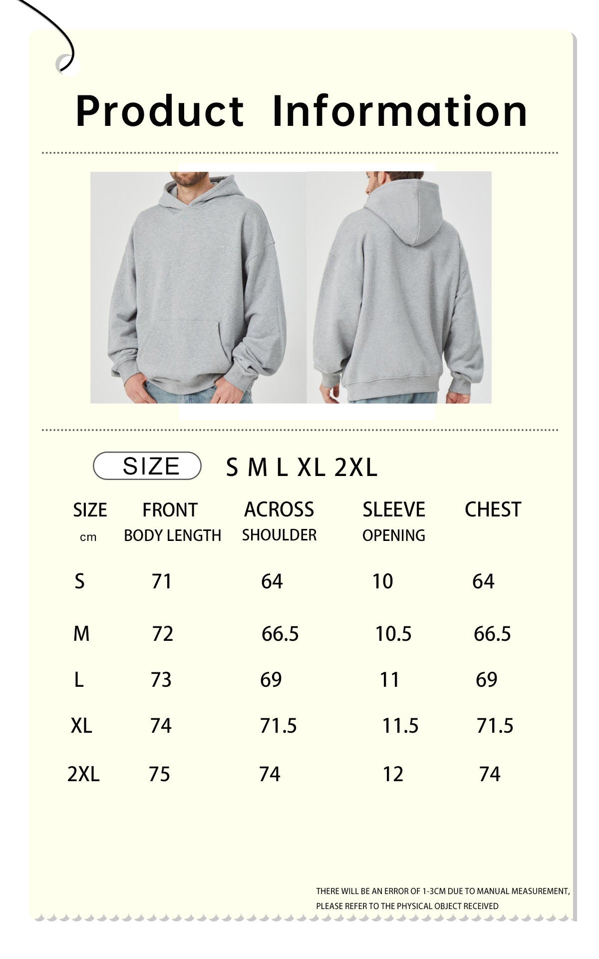ROCK & CALEB Casual Grey Hoodie Ensemble