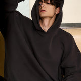 Men's Oversize Grey side pocket hoodie