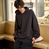 Men's Oversize Grey side pocket hoodie