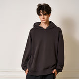Men's Oversize Grey side pocket hoodie