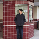 Men's Oversized Potassium Spray Black Sweatpants - Baggy Fitting Relaxed Streetwear for Daily Comfort