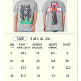 ROCK&CALEB Gothic Cross T-shirt