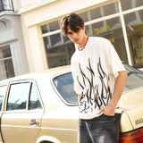 Men's Urban Flame Graphic T-Shirt