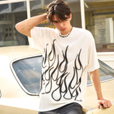 Men's Urban Flame Graphic T-Shirt