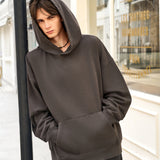Men's Oversized Gray Hoodie