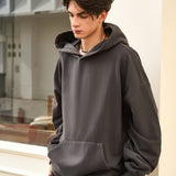 Men's Oversized Gray Hoodie