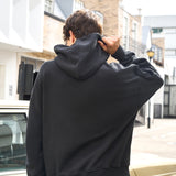 Men's Oversized Black Hoodie