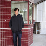 Men's Oversized Potassium Spray Black Sweatpants - Baggy Fitting Relaxed Streetwear for Daily Comfort