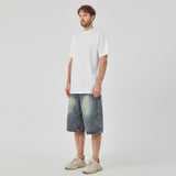 Oversized White Cotton T-shirt