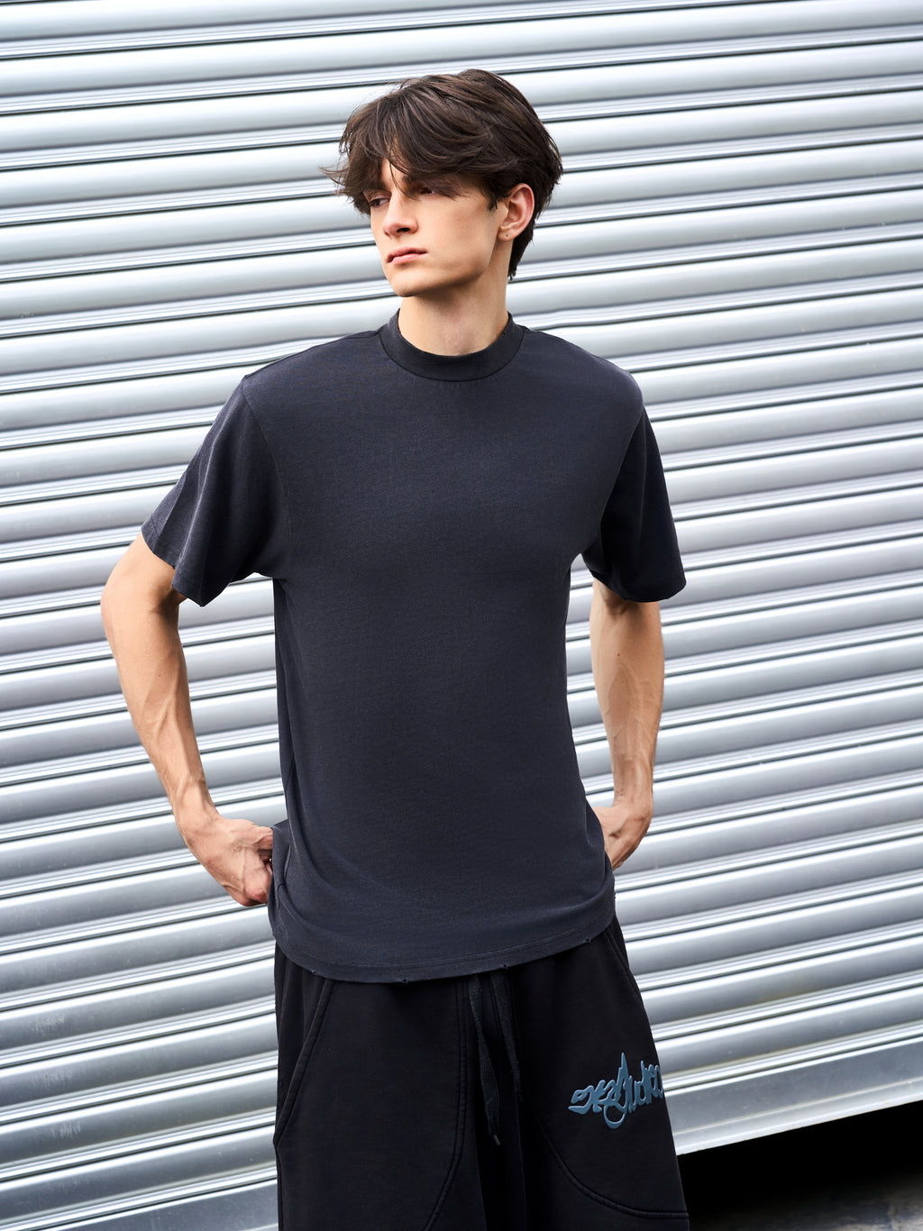 Men's Classic Minimalist Black T-Shirt