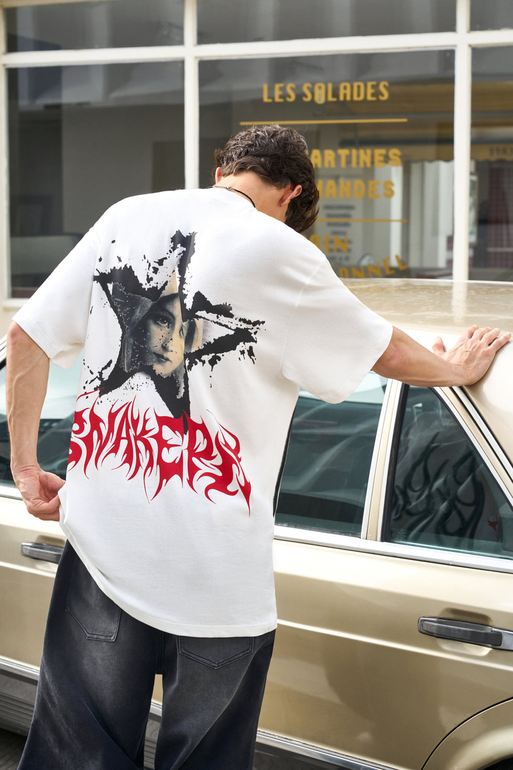 Men's Urban Flame Graphic T-Shirt