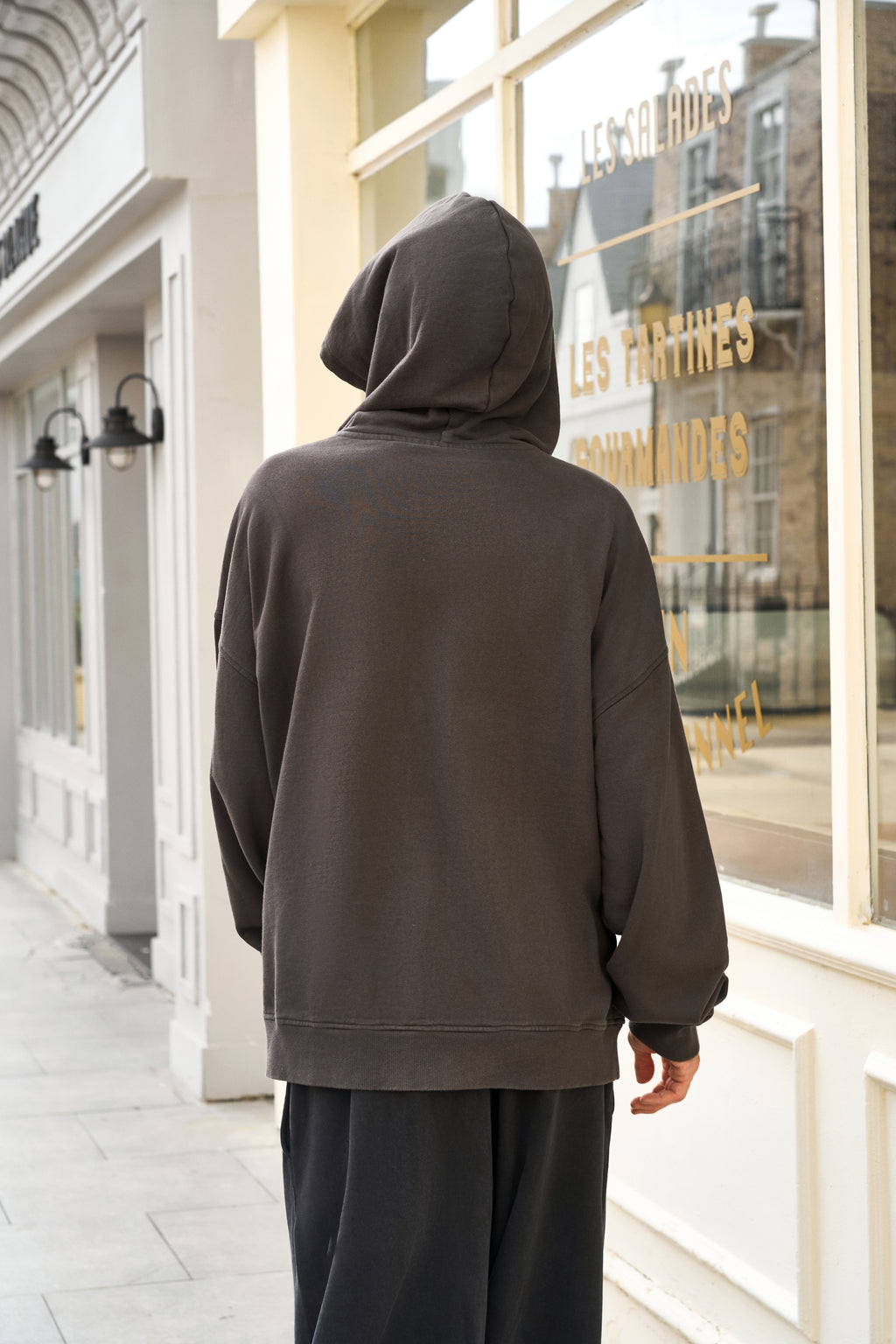 Men's Oversized Gray Hoodie