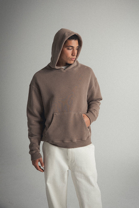 VINTAGE BROWN HOODIE