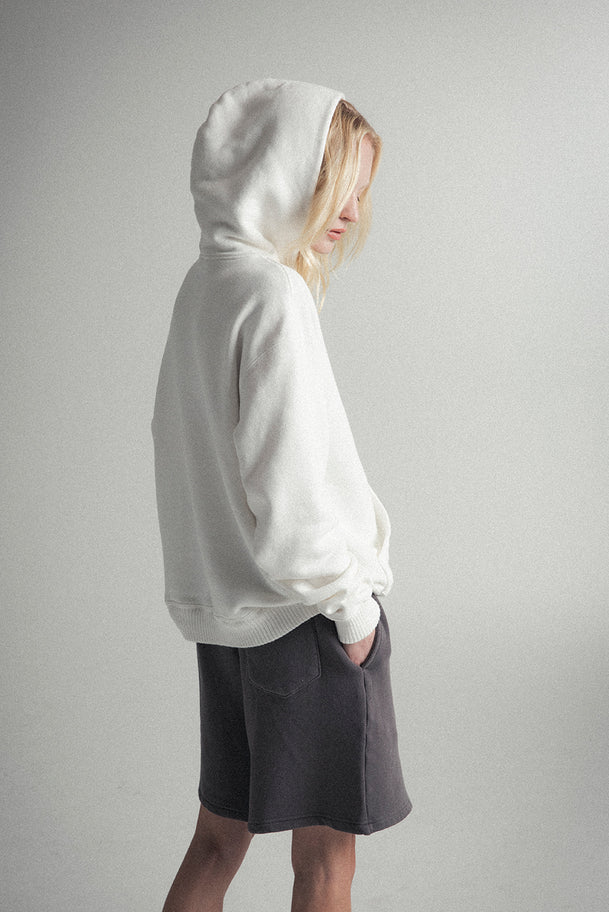VINTAGE WHITE HOODIE