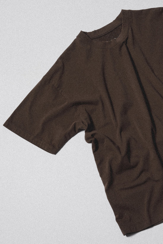 Brown Oversized T - Shirt