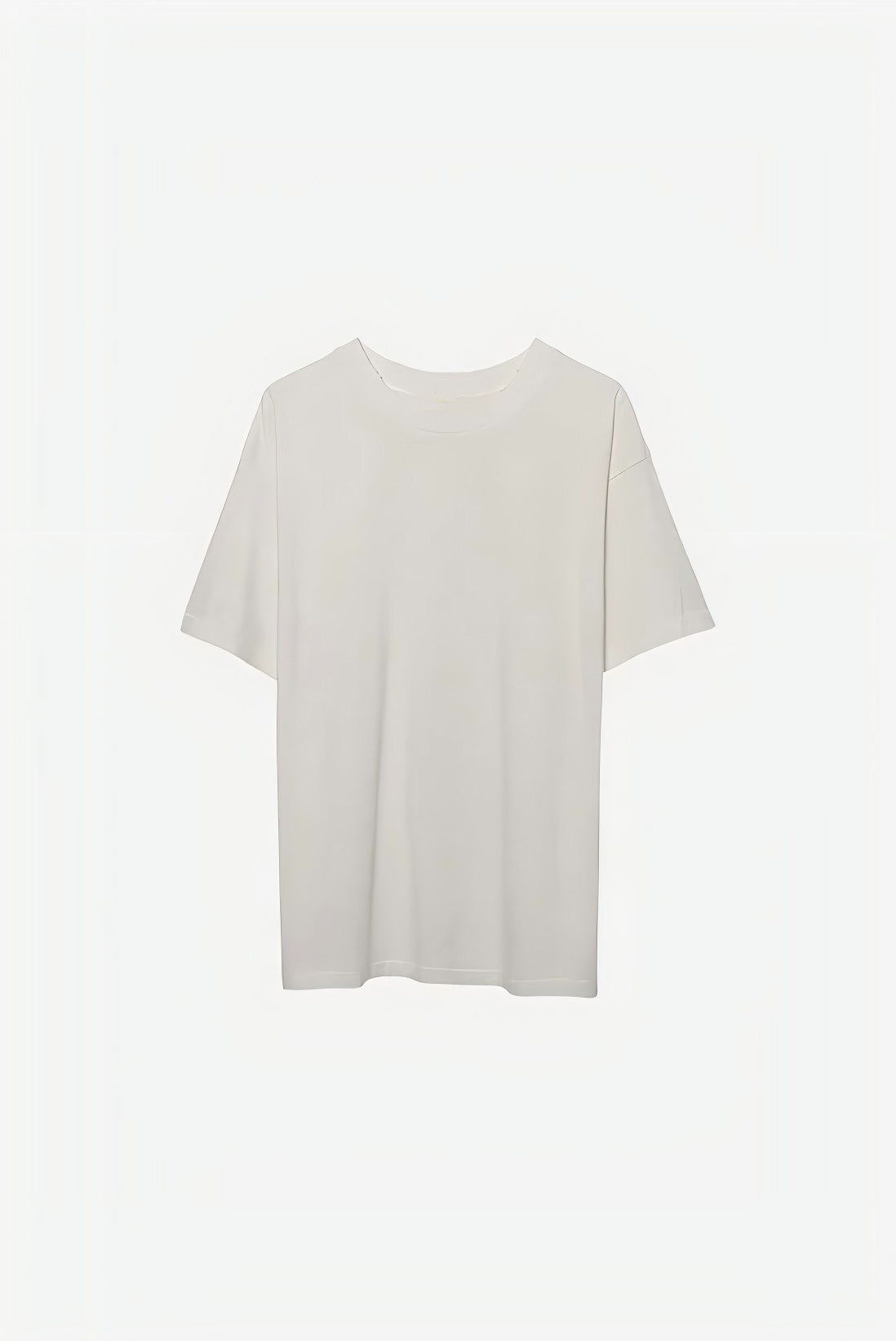 Oversize White Cotton T-shirt