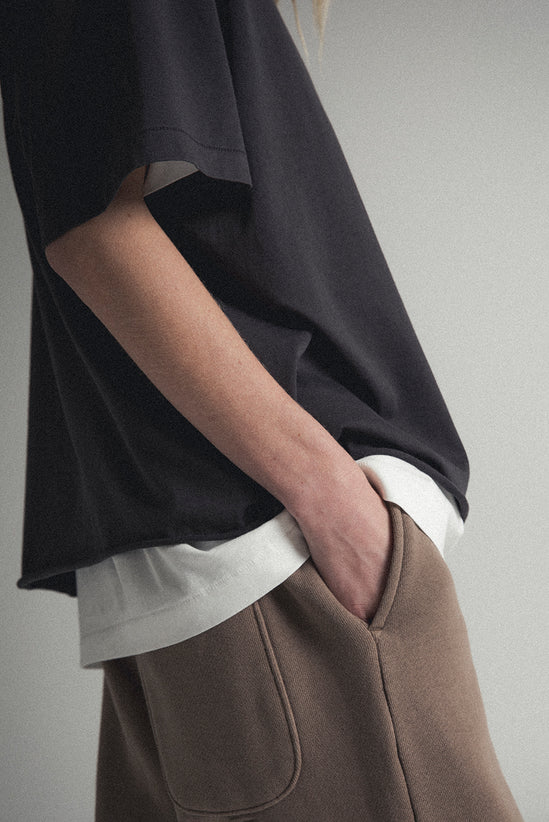 Black Short - Sleeve T - Shirt