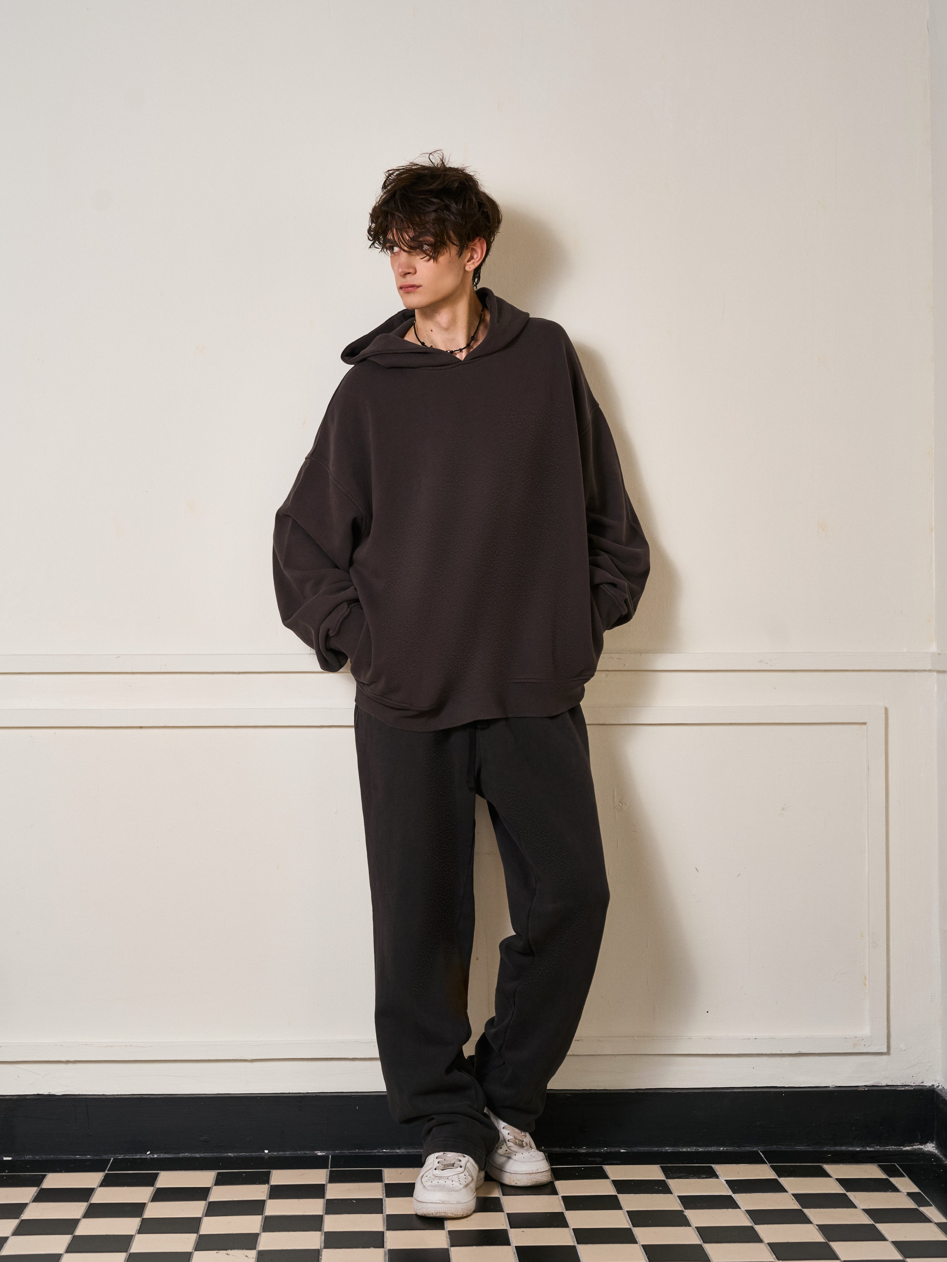 Men's Oversized Vintage Black Sweatpants